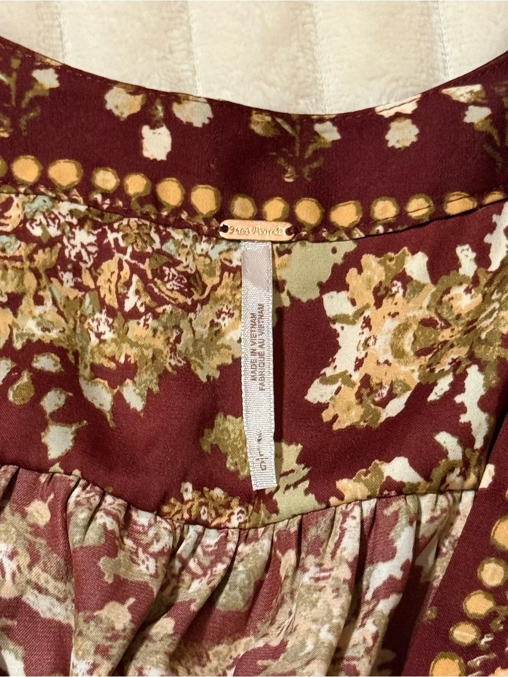 Free People Run Free Tunic in Chocolate Combo